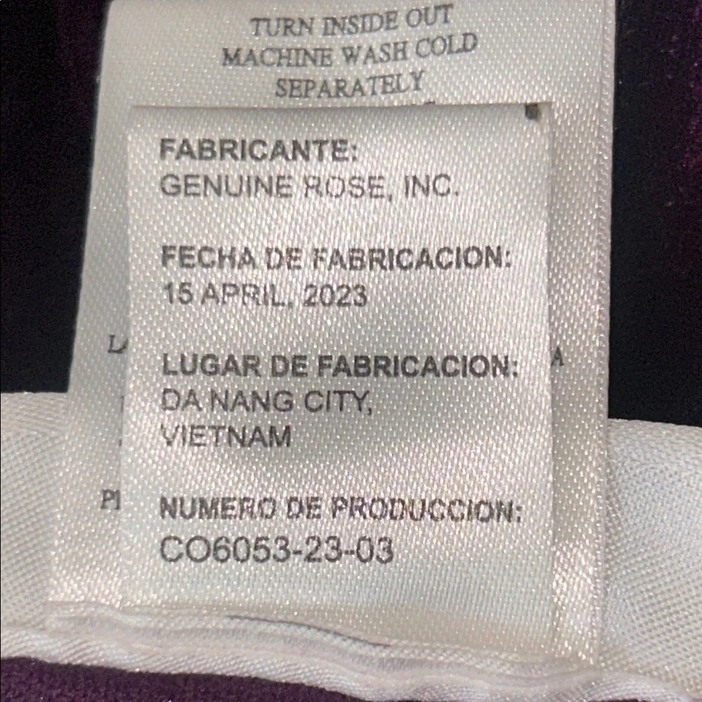 Jona Michelle Velvet and Lace Purple Kids Dress - Picture 15 of 15